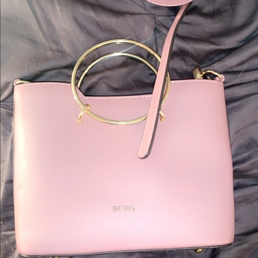 BCBG handbag with (optional) leather strap